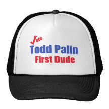 Todd Palin First Dude Trucker Hat