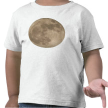 Toddler Moon Shirt Full Moon T-shirt Baby Moon Top