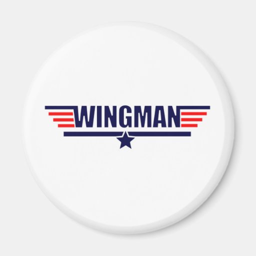 Tog Gun Wingman Refrigerator Magnet