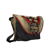 Together Forever Skulls Messenger Bag  Agorables