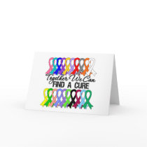 Together We Can Find a Cure Cancer Ribbons