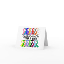 Together We Can Find A Cure CANCER RIBBONS