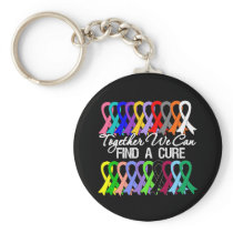 Together We Can Find a Cure Cancer Ribbons