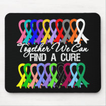 Together We Can Find a Cure Cancer Ribbons