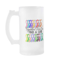 Together We Can Find a Cure Cancer Ribbons Coffee Mugs