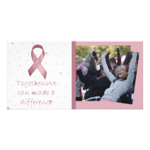 Together we can make a difference Photo Card
