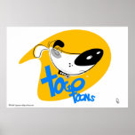 Togotoons Mascot Print
