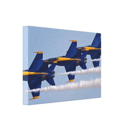 Toile d'anges bleus toiles tendues sur châssis
