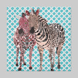 Toile d'art de Zeb et de Zenya impressions sur toile