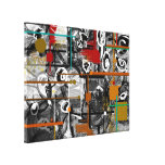 Toile enveloppée faible par résumé toile tendue sur châssis