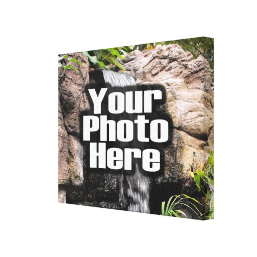 Toile enveloppée par photo faite sur commande impressions sur toile