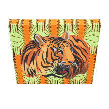 Toile enveloppée par tigre toiles tendues sur châssis