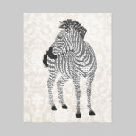 Toile noire et blanche de Zenya d'art impressions sur toile