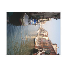 Toile tendue vue de venise