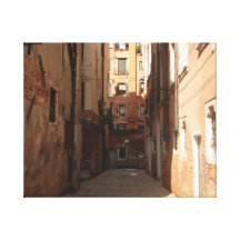 Toile tendue vue sur venise