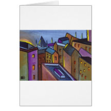 TOITS DE VILLE CARTES DE VŒUX