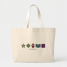 Token Sceptic Zener Logo Tote Bag
