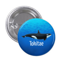 Tokitae Orca Button