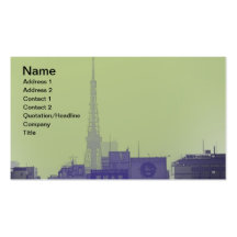 Tokyo City Ride Business Card Template