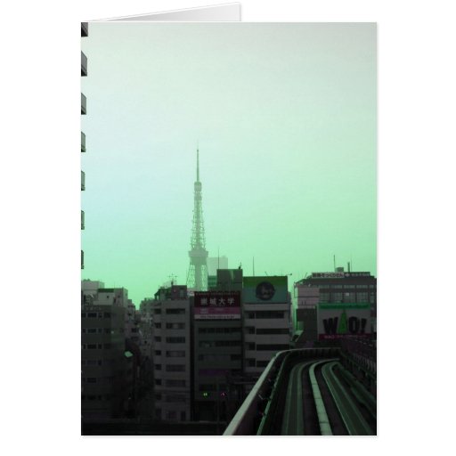 Tokyo lights cards