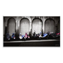 Tokyo Scooters Photograph