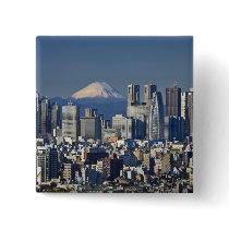 Tokyo, Shinjuku District Skyline, Mount Fuji,