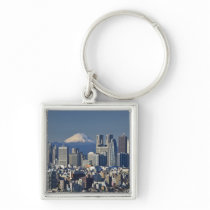 Tokyo, Shinjuku District Skyline, Mount Fuji,