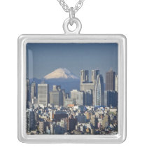 Tokyo, Shinjuku District Skyline, Mount Fuji,