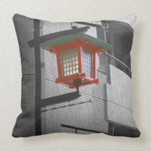 Tokyo Street light Pillow