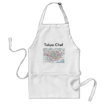 Tokyo Subway Map Chef Aprons