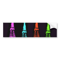 Tokyo Tower Collage Bumper Sticker