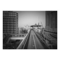 Tokyo train art photo