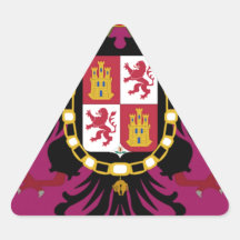 Toledo (Spain) Triangle Stickers