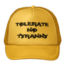Tolerate No Tyranny Yellow Hat