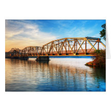 Toll Bridge Sunrise Cards