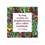 Tolstoy Quote Post Cards