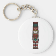 Toltec Warrior Keychain