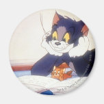 Tom et Jerry ont lu un livre Magnets Pour Réfrigérateur