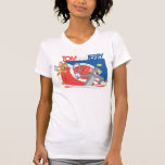 Tom et stars du tennis 4 de Jerry t-shirts