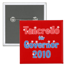 Tom Tancredo for Governor 2010 Star Design Buttons