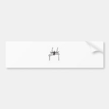 TOM THE SPIDER BUMPER STICKER