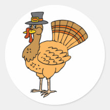 Tom Turkey Stickers