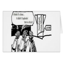 Tomahawk Cruise Missile: 1.6 Mil. Political Comic cards