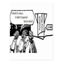 Tomahawk Cruise Missile: 1.6 Mil. Political Comic postcards