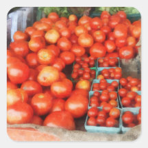 Tomates à vendre adhésif