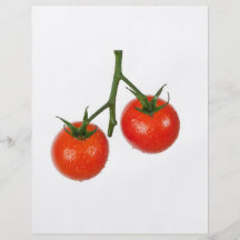 Tomates sur une vigne tract customisé