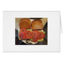 Tomato & Cucumber Sandwich Card