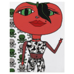 Tomato Girl - George with Skulls flyers