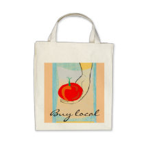 Tomato grocery bag~buy local