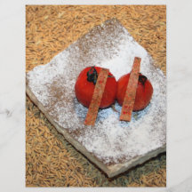 Tomato on cumin seeds flyers